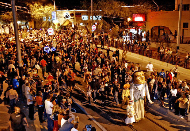 Tucson in 100 Objects — All Souls Procession puppets